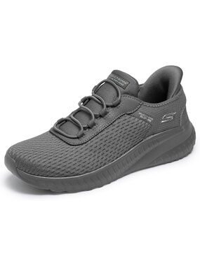 Women's Olive Closed Toe Flat Squad Chaos Athletic Mesh Walking Sneaker